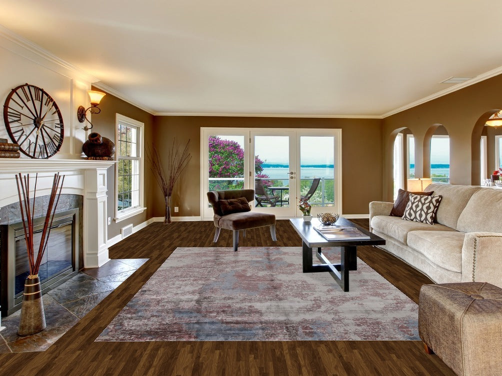 All-Over Modern Abstract Area Rug 8x11