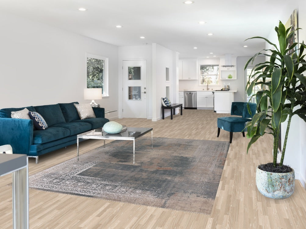 Modern Abstract Turkish Area Rug 6x9