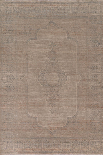Traditional Kerman Turkish Area Rug 7x10