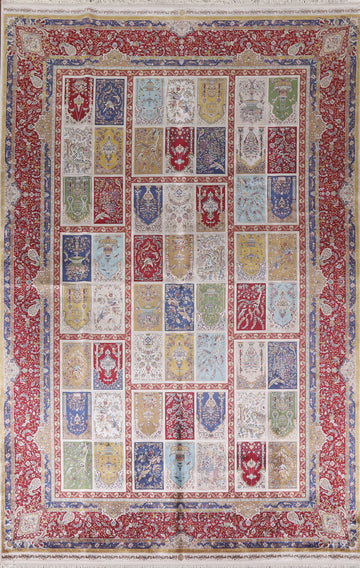 Garden Design Qum Living Room Area Rug 6x10