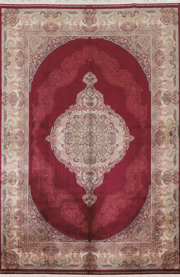 Traditional Qum Living Room Rug 7x10