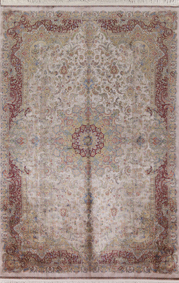 Victorian Style Qum Traditional Area Rug 7x10