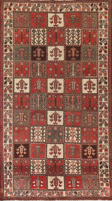 Garden Design Bakhtiari Persian Area Rug 5x9