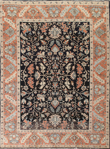 Vegetable Dye Heriz Serapi Persian Area Rug 9x11