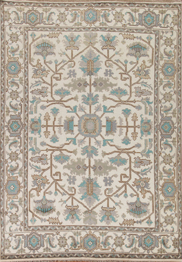 Handmade Wool Oushak Indian Area Rug 9x12