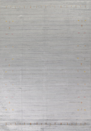 Striped Gabbeh Living Room Area Rug 9x12