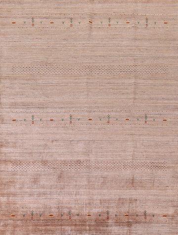 Striped Gabbeh Living Room Area Rug 8x10