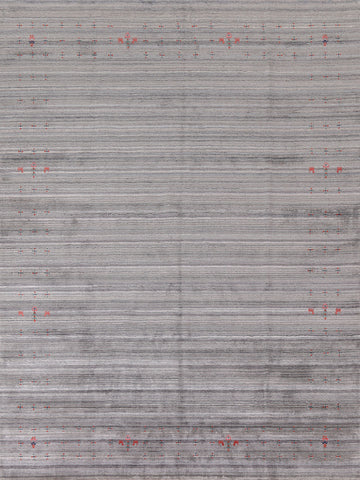 Striped Gabbeh Oriental Area Rug 8x10