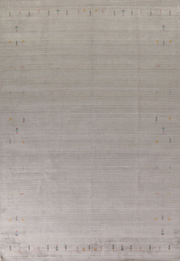 Indian Gabbeh Living Room Rug 9x12