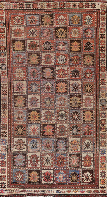 Vegetable Dye Bakhtiari Persian Area Rug 5x9
