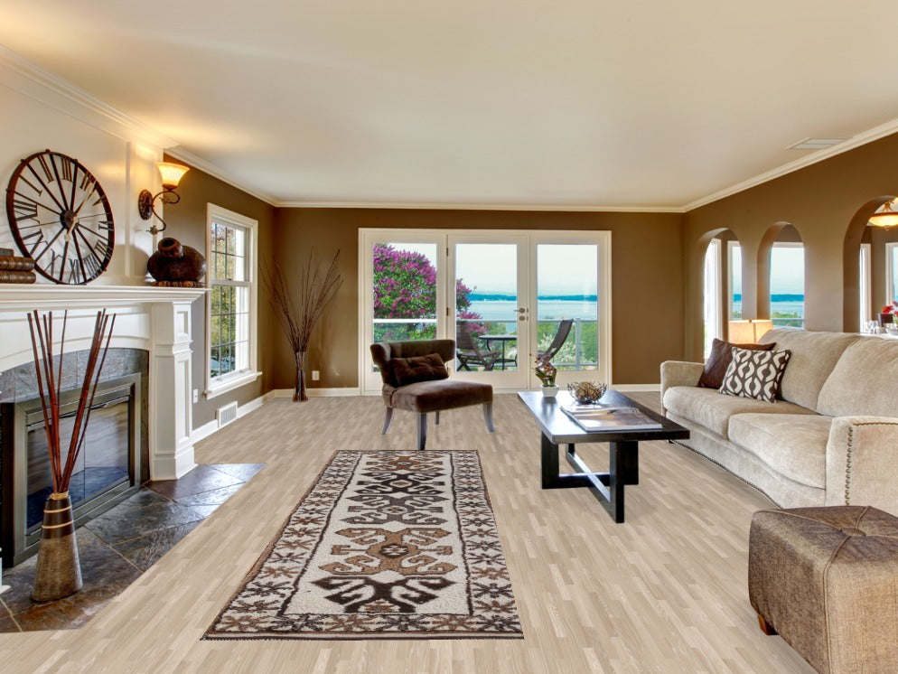 Natural Dye Anatolian Turkish Runner Rug 3x11