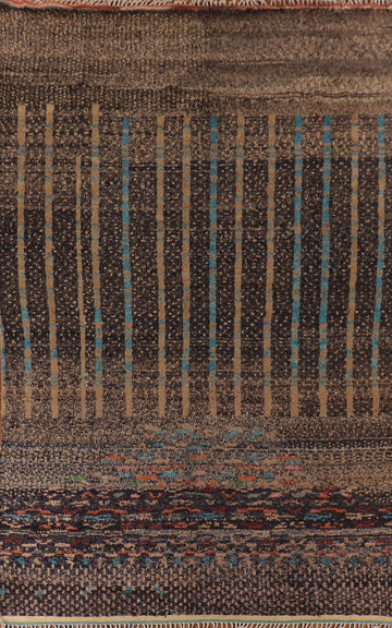 Brown Moroccan Large Oriental Rug 10x15
