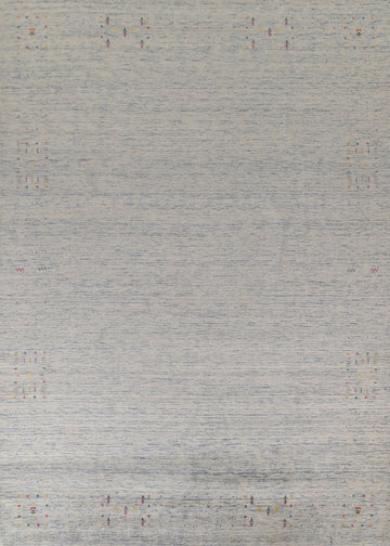 Handmade Gabbeh Indian Living Room Rug 9x12