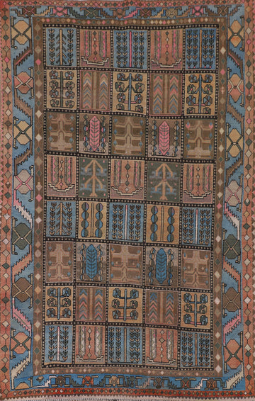 Garden Design Bakhtiari Persian Area Rug 6x9