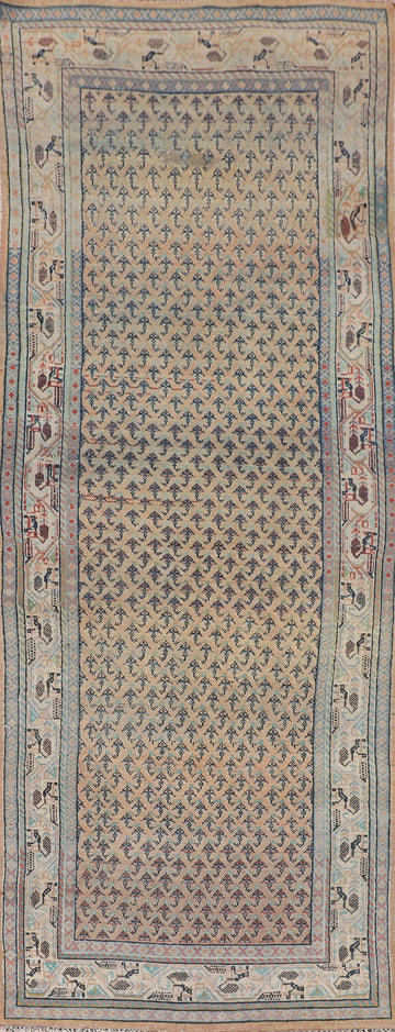 Geometric Botemir Persian Runner Rug 3x10
