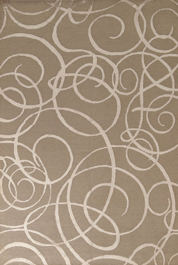 All-Over Nepalese Modern Area Rug 6x9