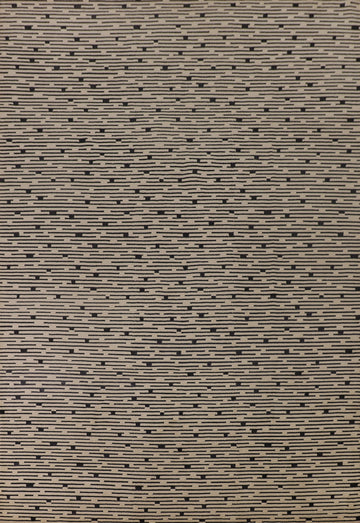 All-Over Striped Nepalese Indian Area Rug 9x12
