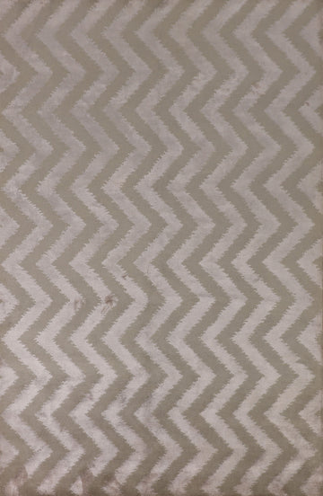 Chevron Style Nepalese Indian Area Rug 6x9