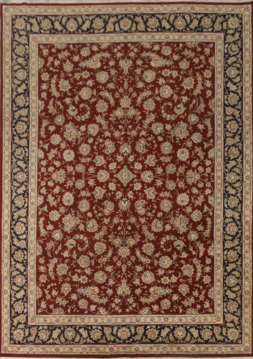 All-Over Floral Kashan Chinese Area Rug 9x12