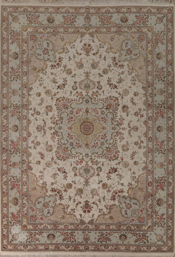 Vegetable Dye Tabriz Chinese Area Rug 9x12