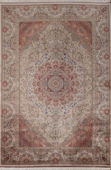 Traditional Tabriz Oriental Area Rug 7x10