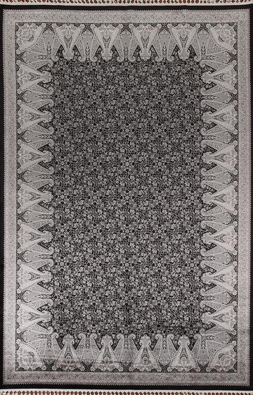 Turkish Qum Traditional Area Rug 6x10