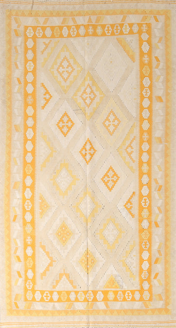 Geometric Kilim Shiraz Persian Area Rug 5x9