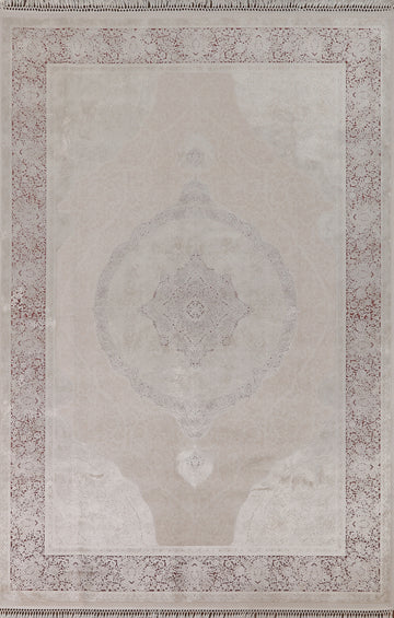 Traditional Silk Tabriz Oriental Area Rug 6x10