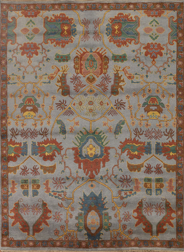 All-Over Oushak Oriental Area Rug 8x10