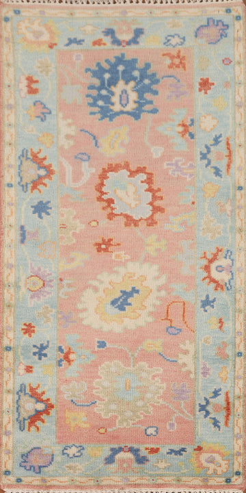Handmade Oushak Oriental Rug 3x6