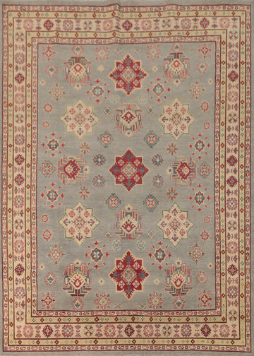 Handmade Wool Kazak Area Rug 8x10
