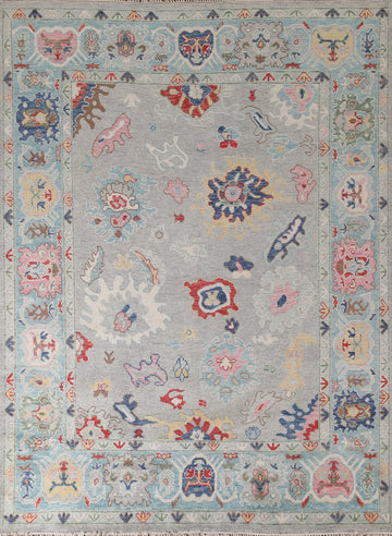Handmade Oushak Oriental Area Rug 8x10