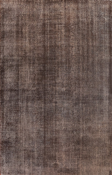 Over-Dyed Wool Anatolian Turkish Area Rug 7x11