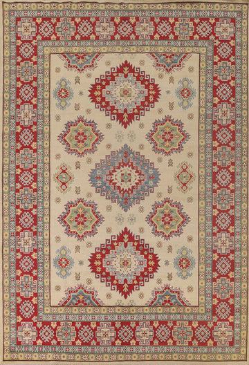 Geometric Kazak Living Room Rug 8x12