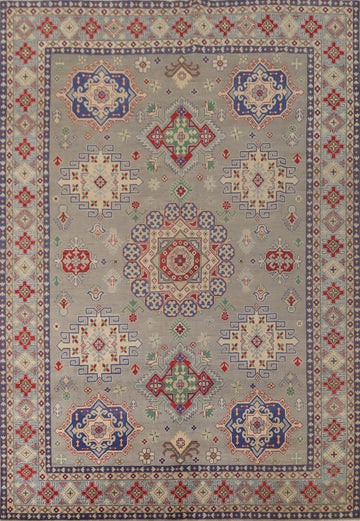 Handmade Wool Kazak Oriental Area Rug 9x12