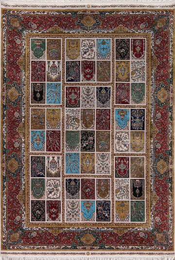 Garden Design Qum Turkish Area Rug 5x8