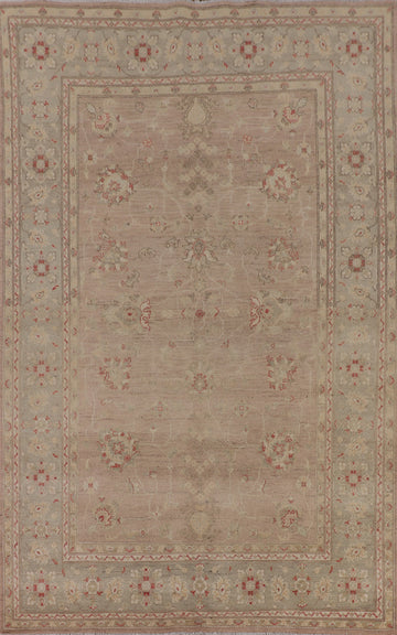 Earth Tone Oushak Oriental Area Rug 7x10
