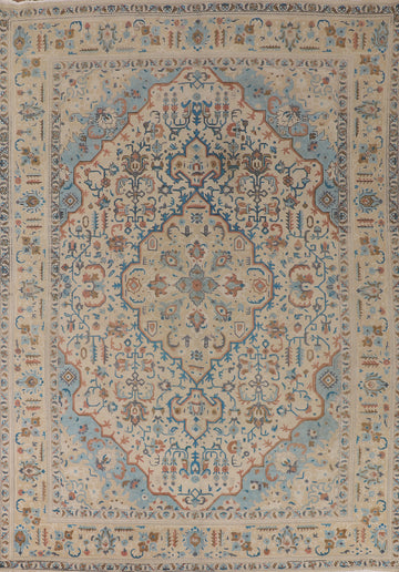 Handmade Wool Tabriz Persian Area Rug 8x11