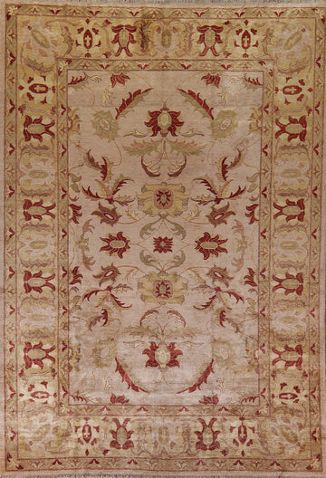 Handmade Floral Peshawar Oriental Area Rug 10x13