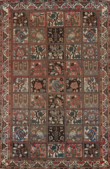 Garden Design Bakhtiari Persian Area Rug 6x10