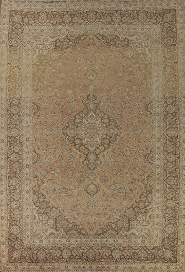 Traditional Mashad Persian Area Rug 10x13