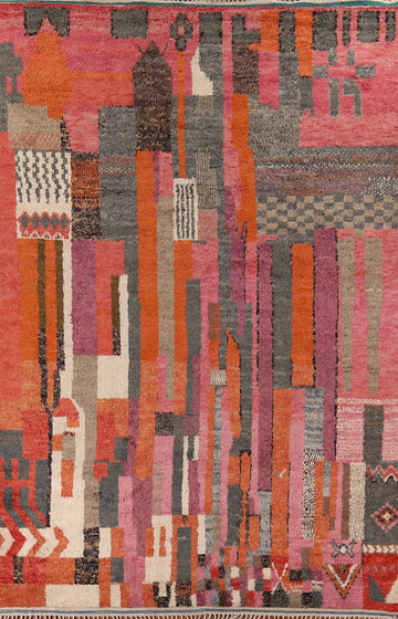 Handmade Wool Moroccan Large Rug 10x15
