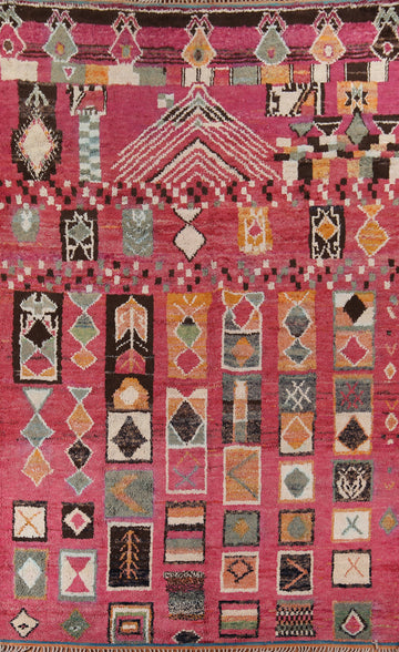All-Over Geometric Moroccan Large Rug 10x15