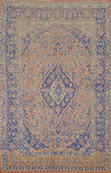 Traditional Mashad Persian Area Rug 7x10