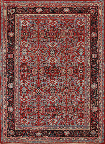 Antique Vegetable Dye Senneh Persian Accent Rug 3x5