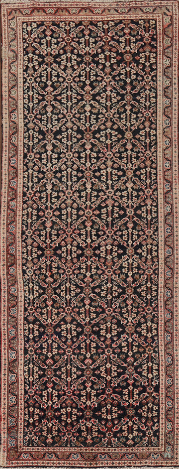 All-Over Geometric Mahal Persian Runner Rug 3x11