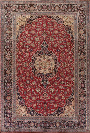 Traditional Kashmar Persian Area Rug 10x13