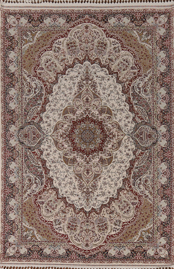 Victorian Style Tabriz Living Room Area Rug 7x10