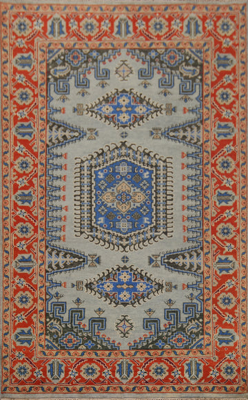 Geometric Viss Oriental Area Rug 6x9