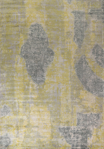 All-Over Modern Abstract Indian Area Rug 9x12